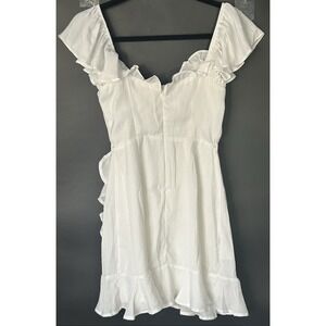 Selfie Leslie Thinking Bout You Ruffle Dress Size XS New With Tags